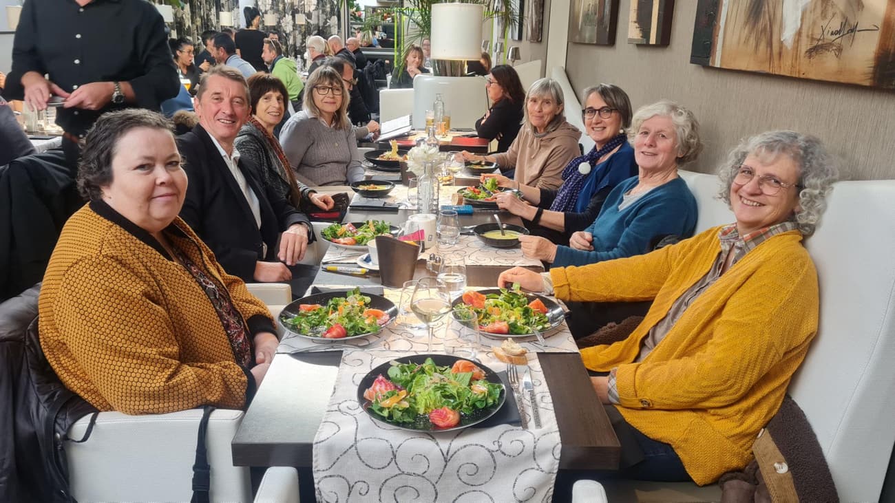 Convivialité autour d’un repas