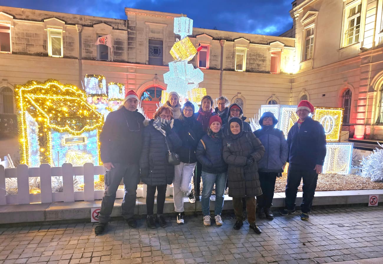 Marche de Noël organisée en centre-ville