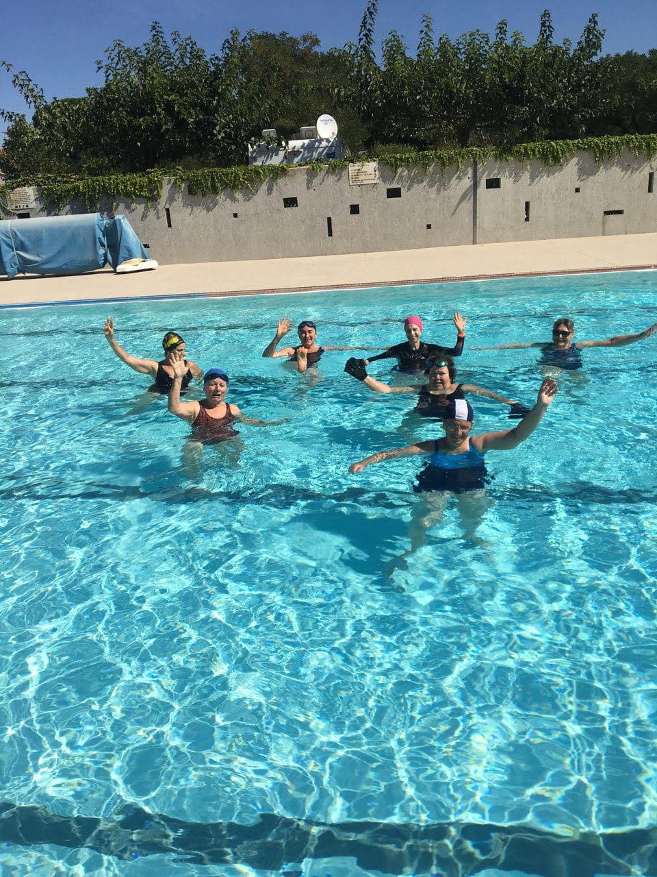 Aquagym à la piscine de Cléon-d’Andran